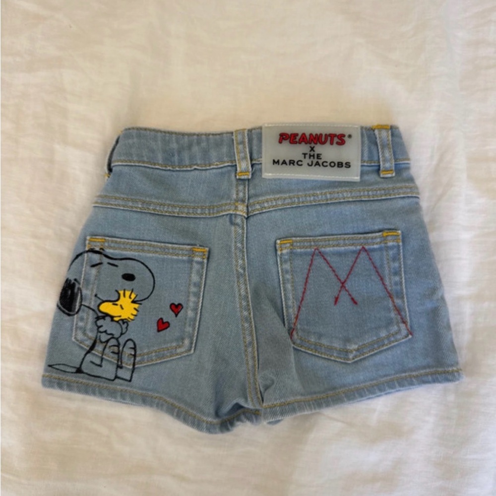 Marc Jacobs Light Blue Peanuts Shorts